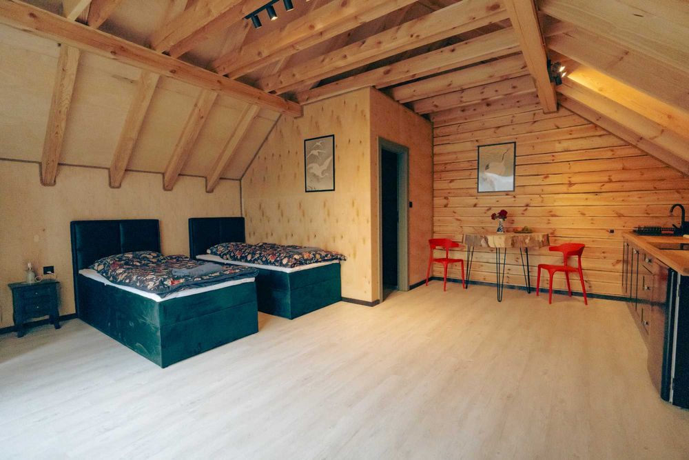 Nowe apartamenty na stodole Mazury kolo Mikołajek