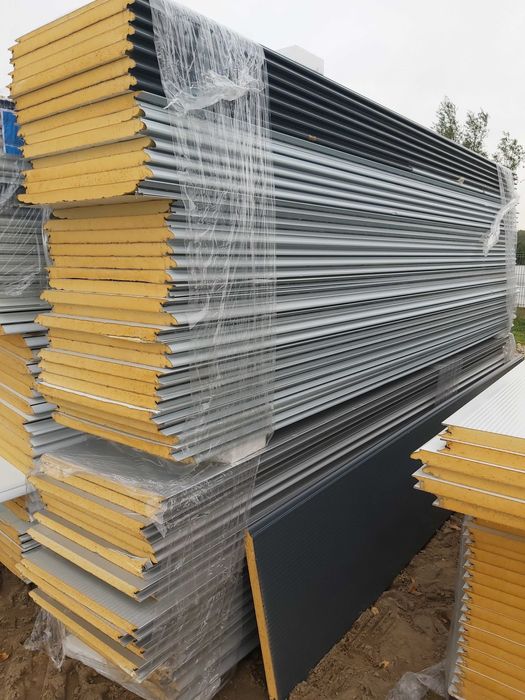 Płyta warstwowa 40mm / NOWA II gat / biała, srebrna, czarna, grafit,