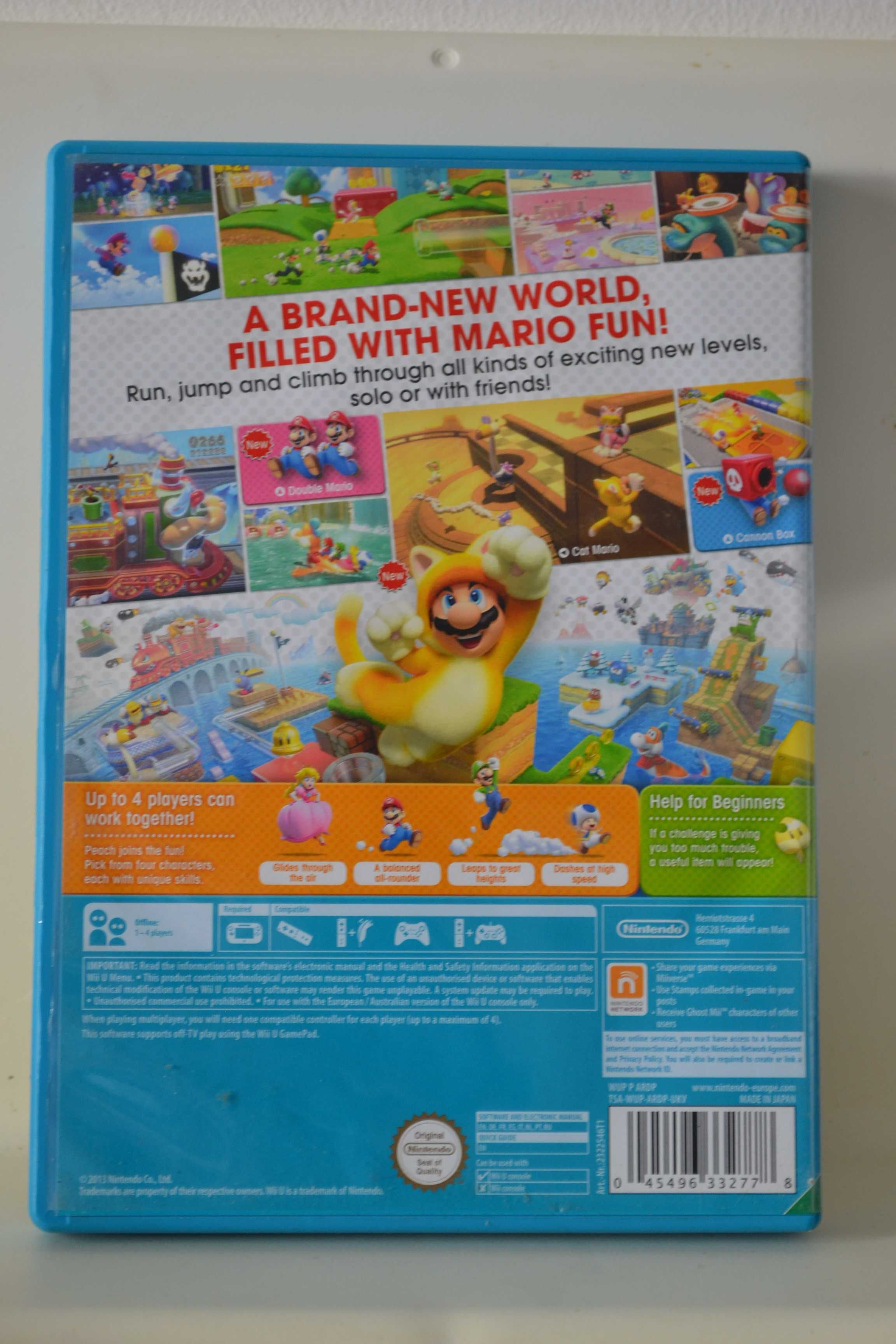 Super Mario 3D World  WII U