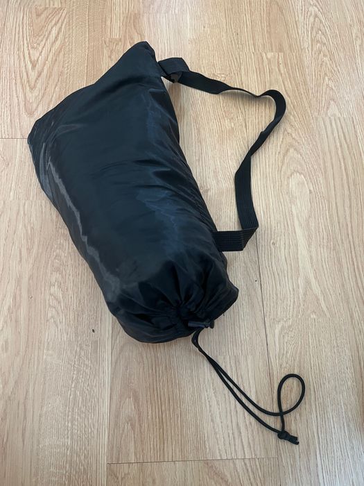 Air sofa dmuchana lazy bag turystyczna na kemping czarna