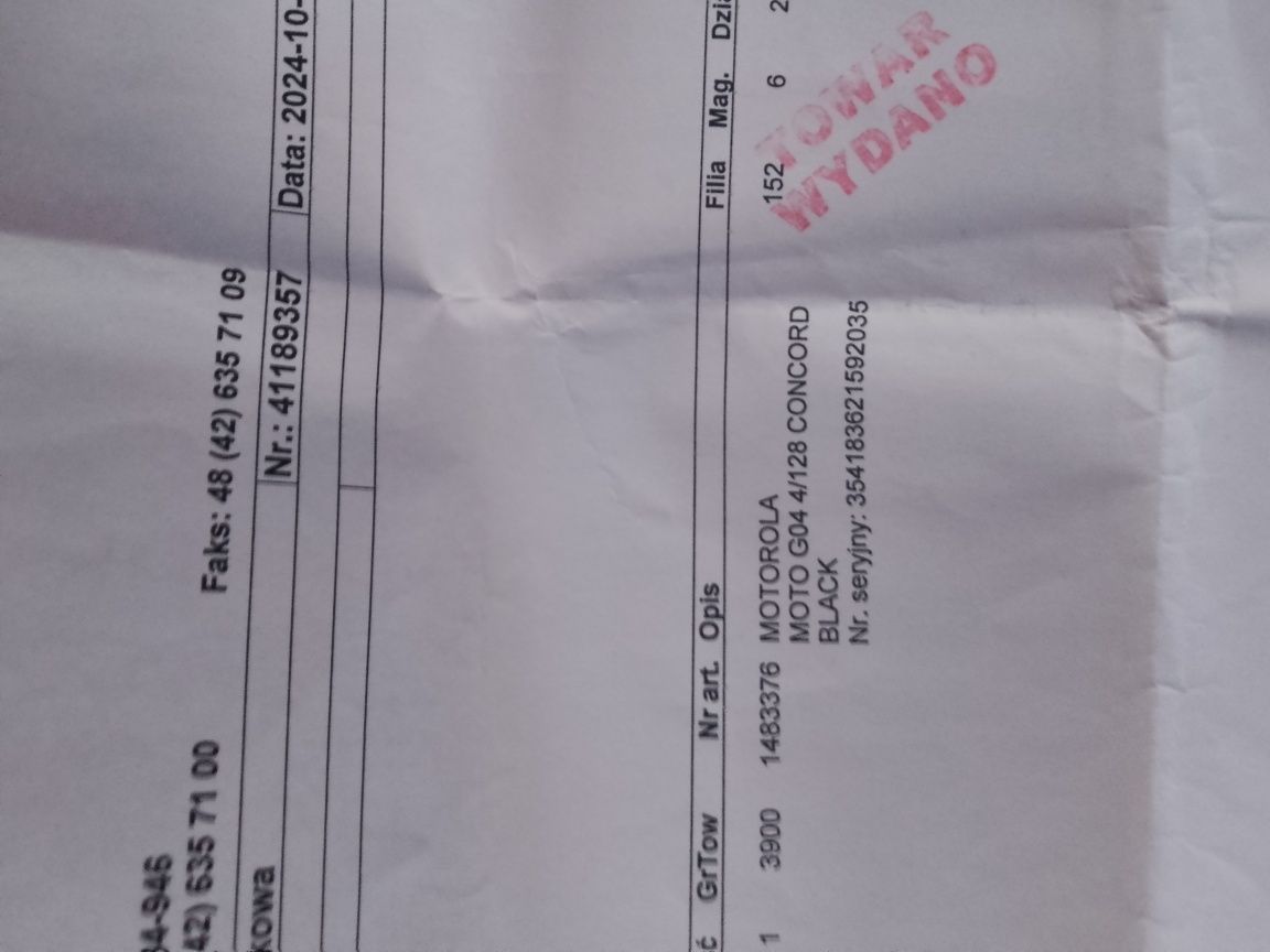 Motorola g4 zamienię