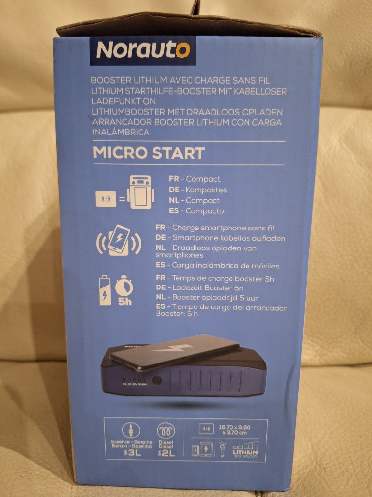 Urządzenie rozruchowe Norauto booster Micro Start
