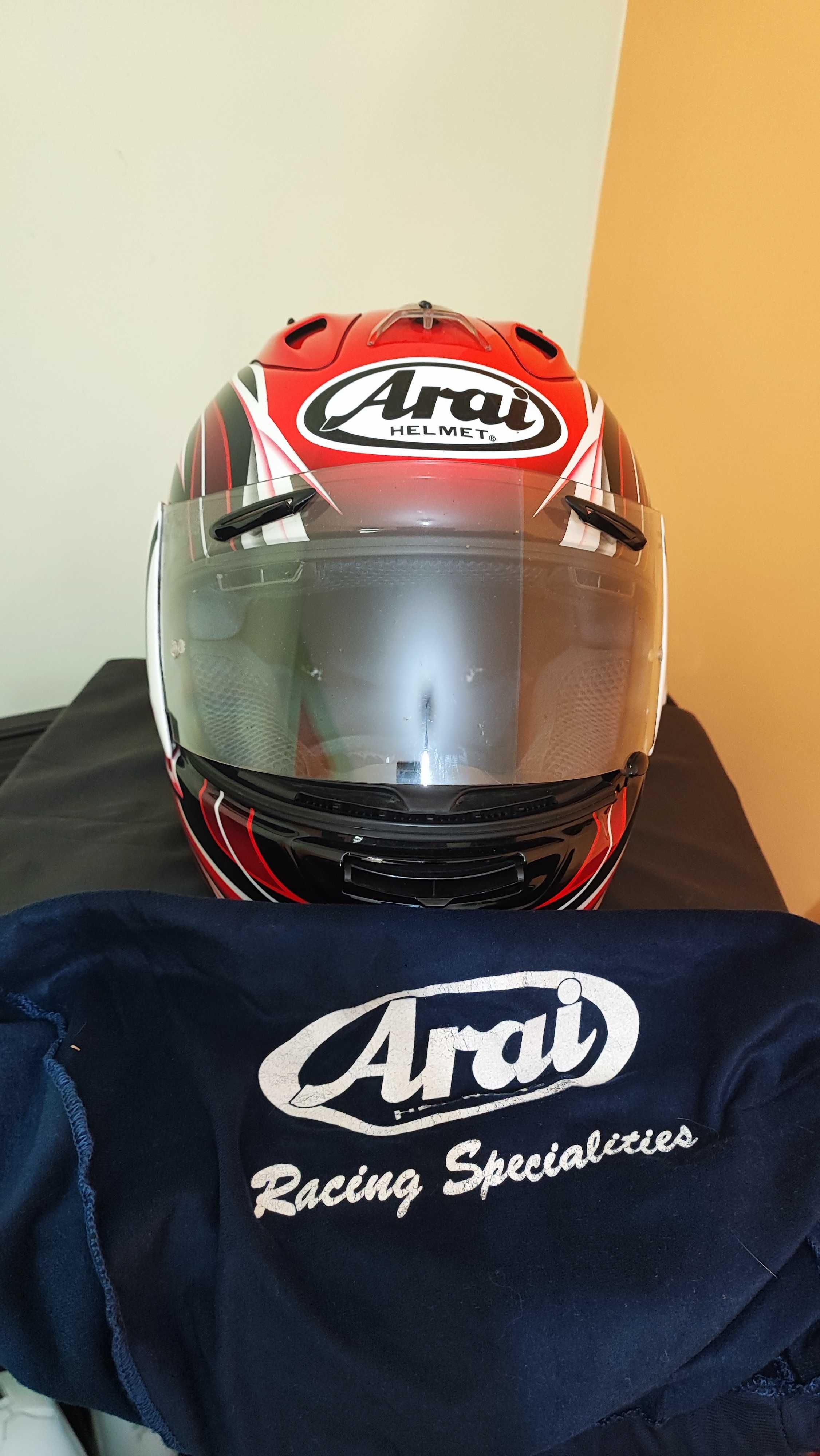 Capacete Arai RX7 CORSAIR Randy Mamola