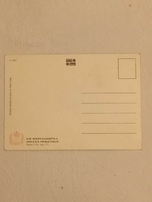 Pocztówka - Królowa Elżbieta