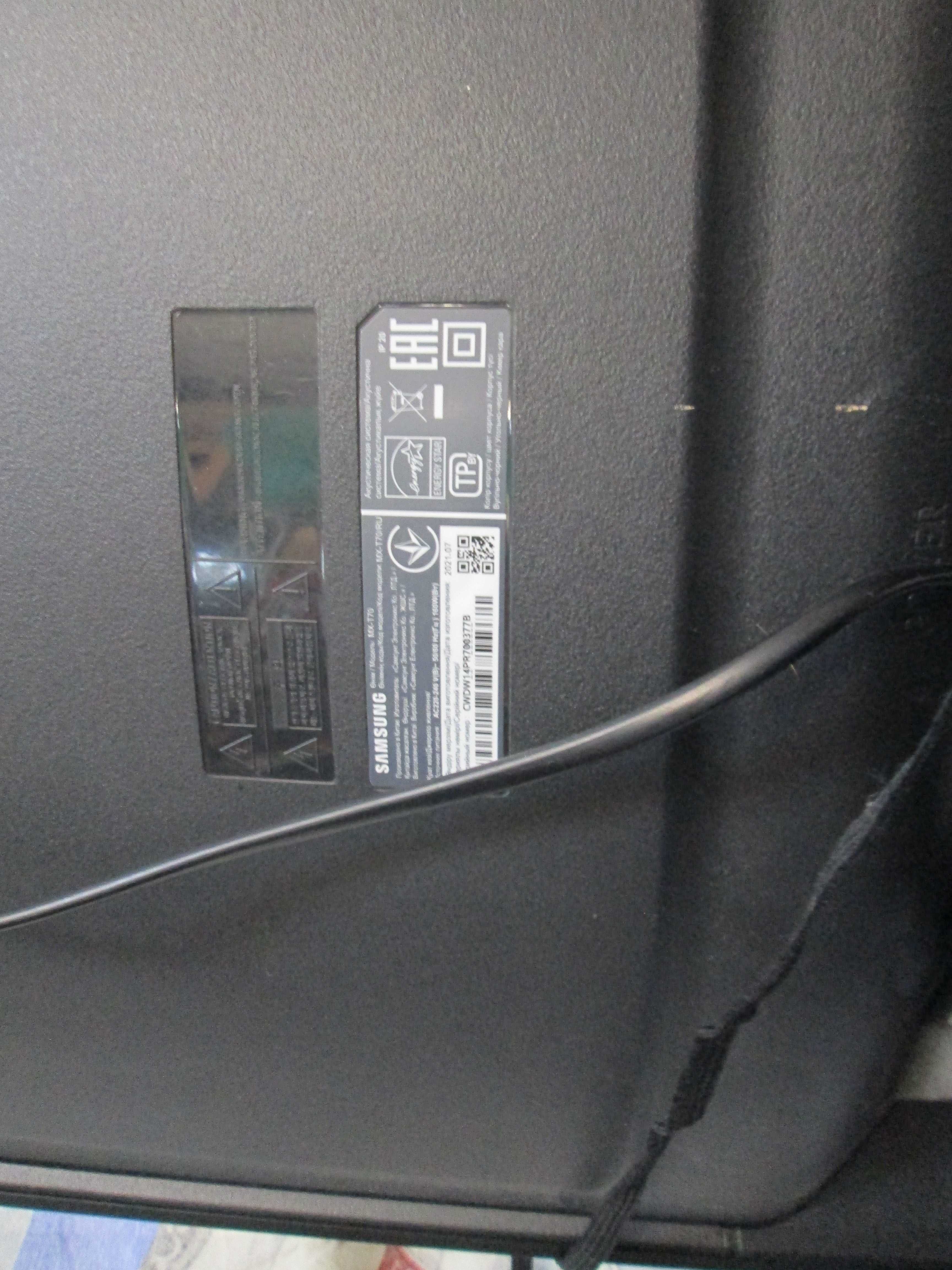 новая  Моноблочная акустическая  система  Samsung MX-T70