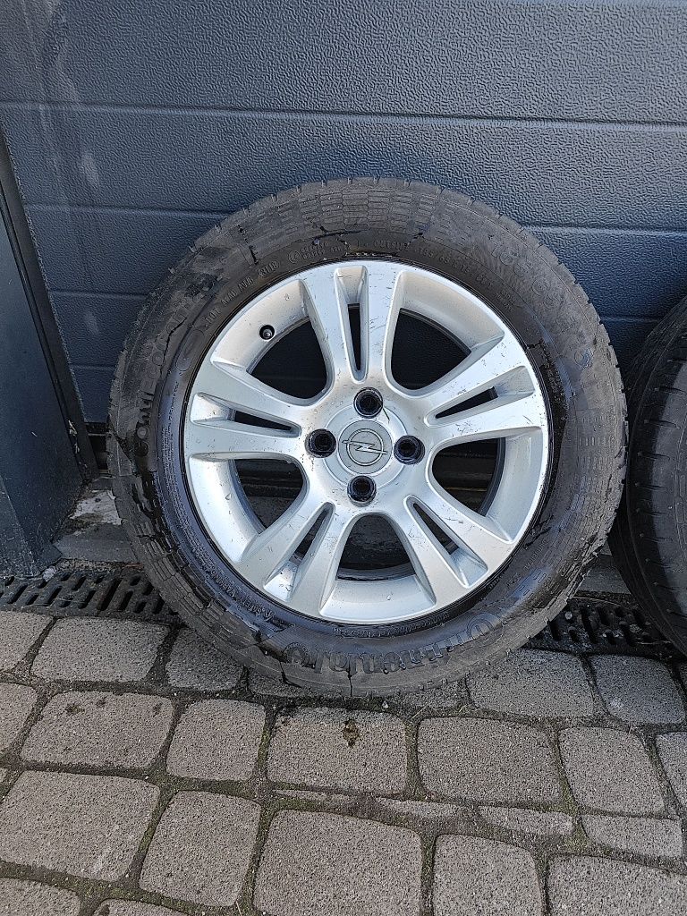 Koła alu 4x100 15" 185/65 Opel Corsa J6 ET39