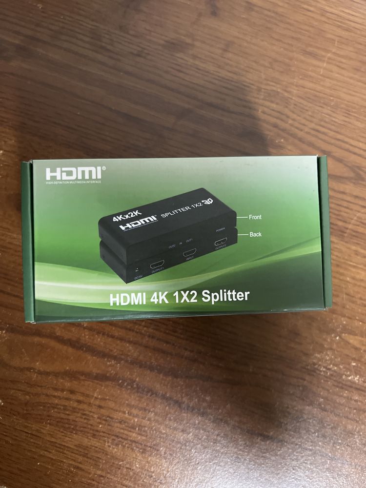 Розгалужувач PowerPlant HDMI 1x2 V2.0