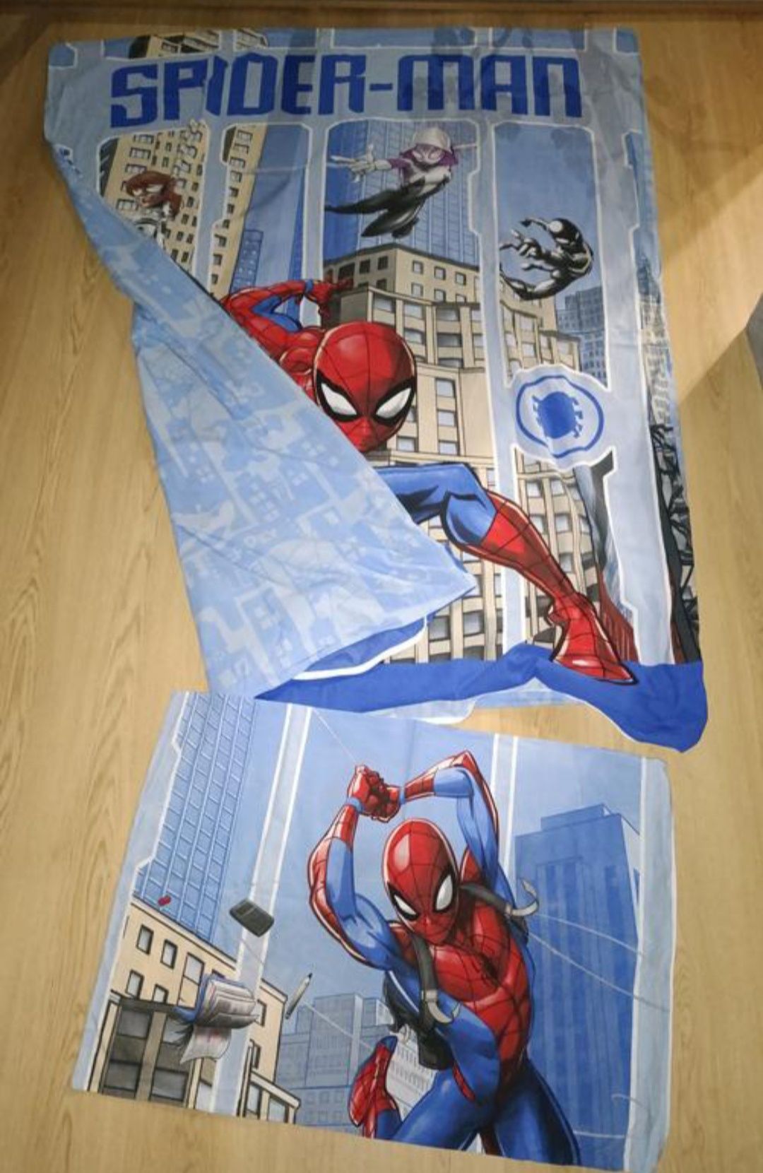 Полуторна постіль spider man