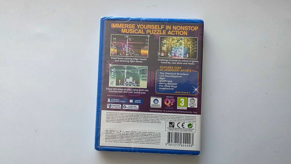 PS VITA Lumines nowa folia