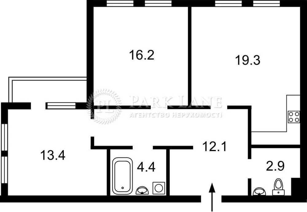 Продажа 2-к квартиры. Жк Нивки-Парк. еОселя. Шевченковский район