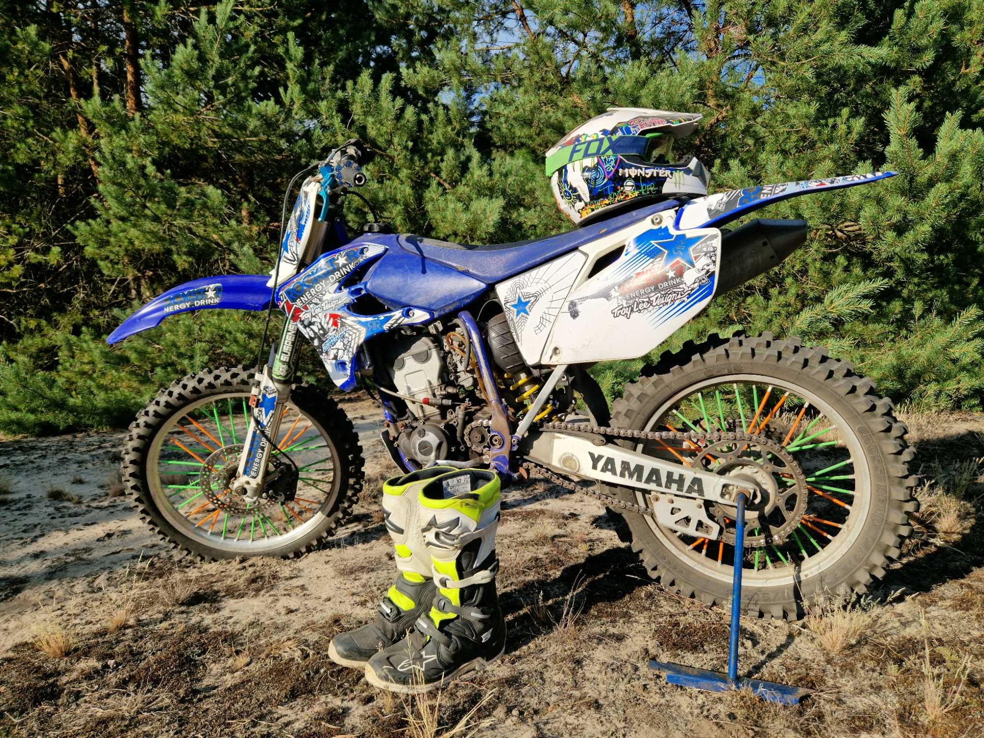 Yamaha yzf 250 gotowa do jazdy