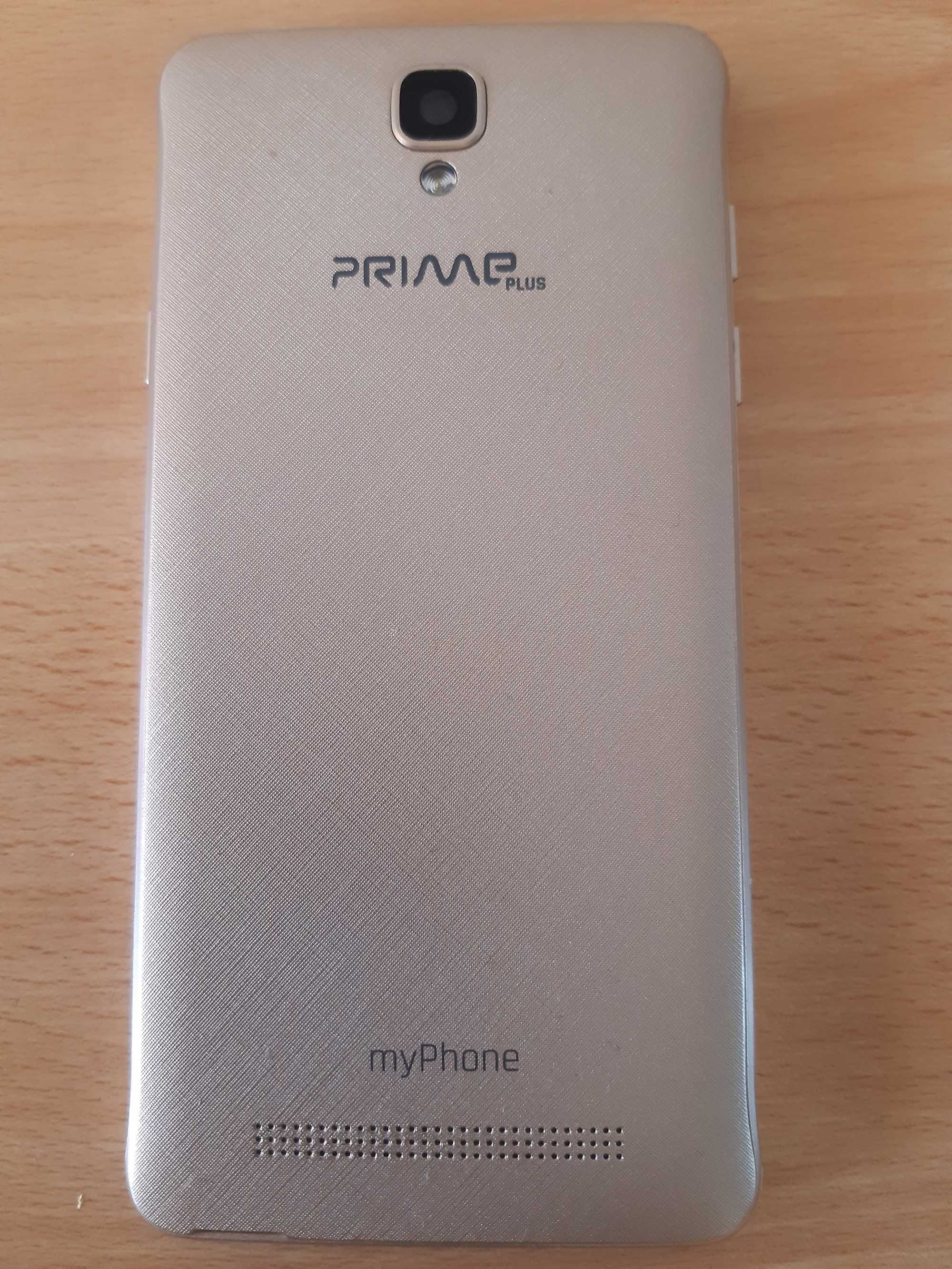 smartfon myPhone Prime Plus Dual SIM, złoty, 16GB