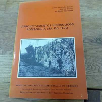 vendo livro aproveitamentos hidráulicos romanos a sul do tejo