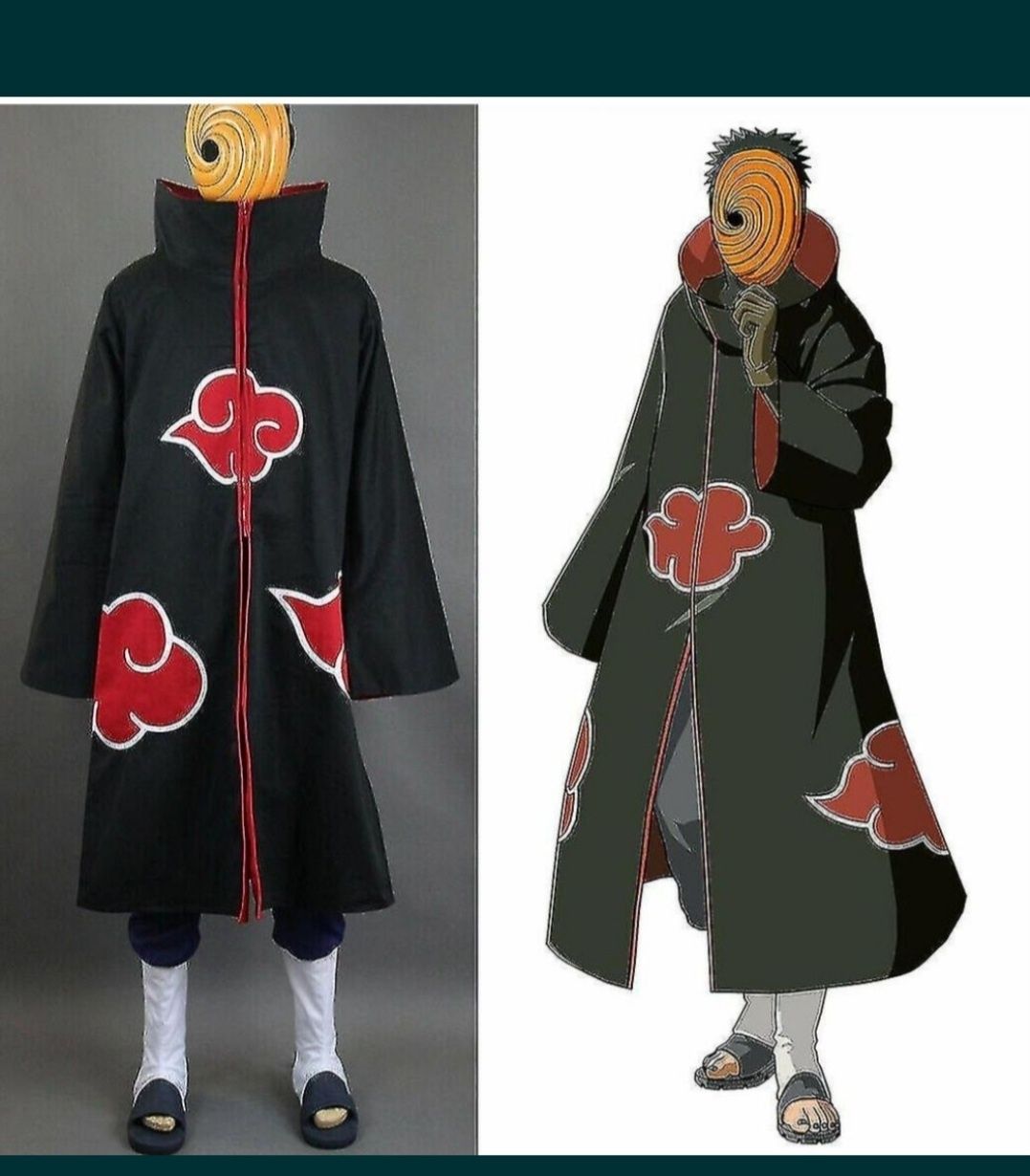 Kimono Kostium Naruto Akatsuki