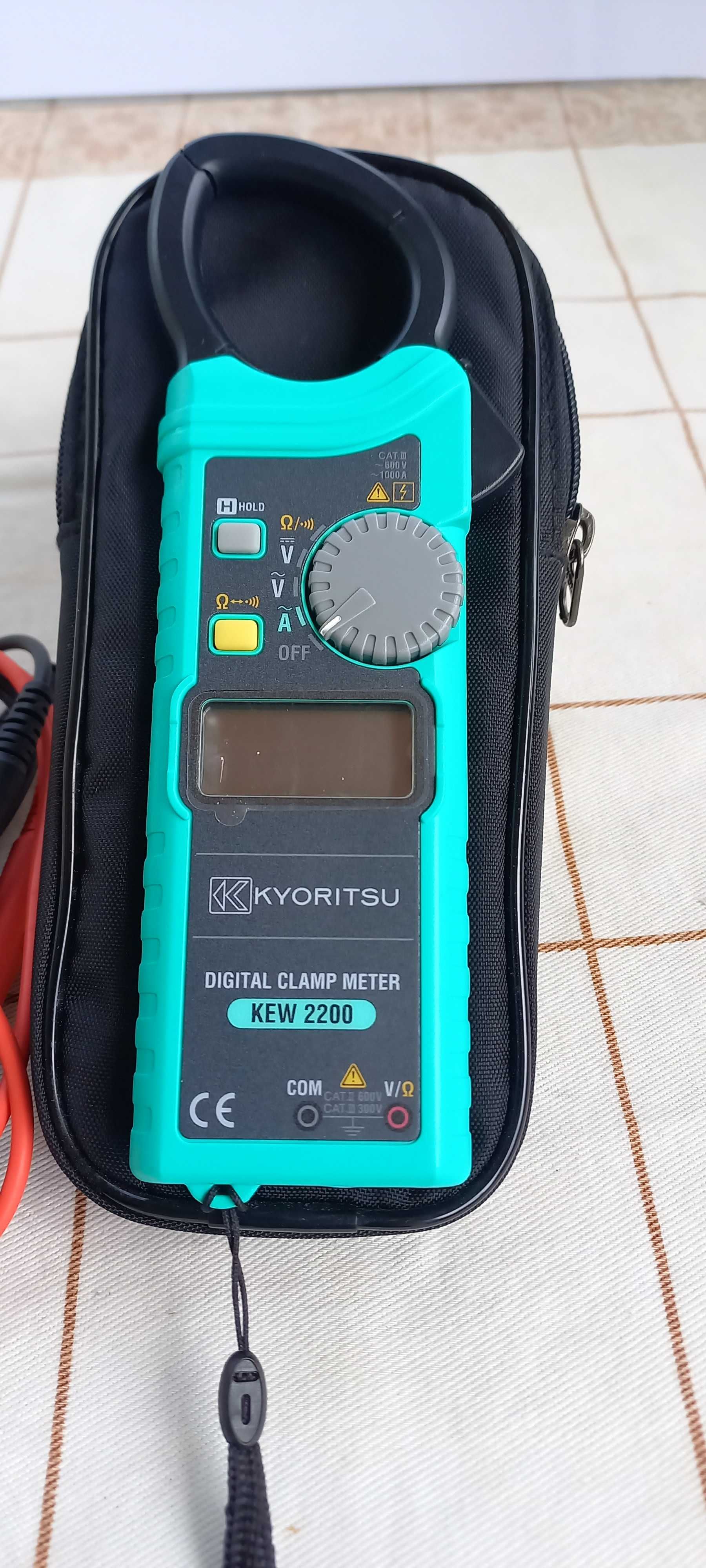 kyioritsu, pinça amperimetrica nova