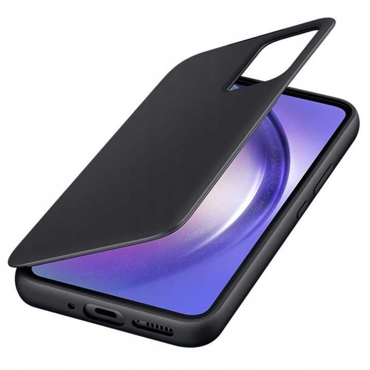 etui Samsung Smart View Wallet Case black / czarne do Galaxy A34