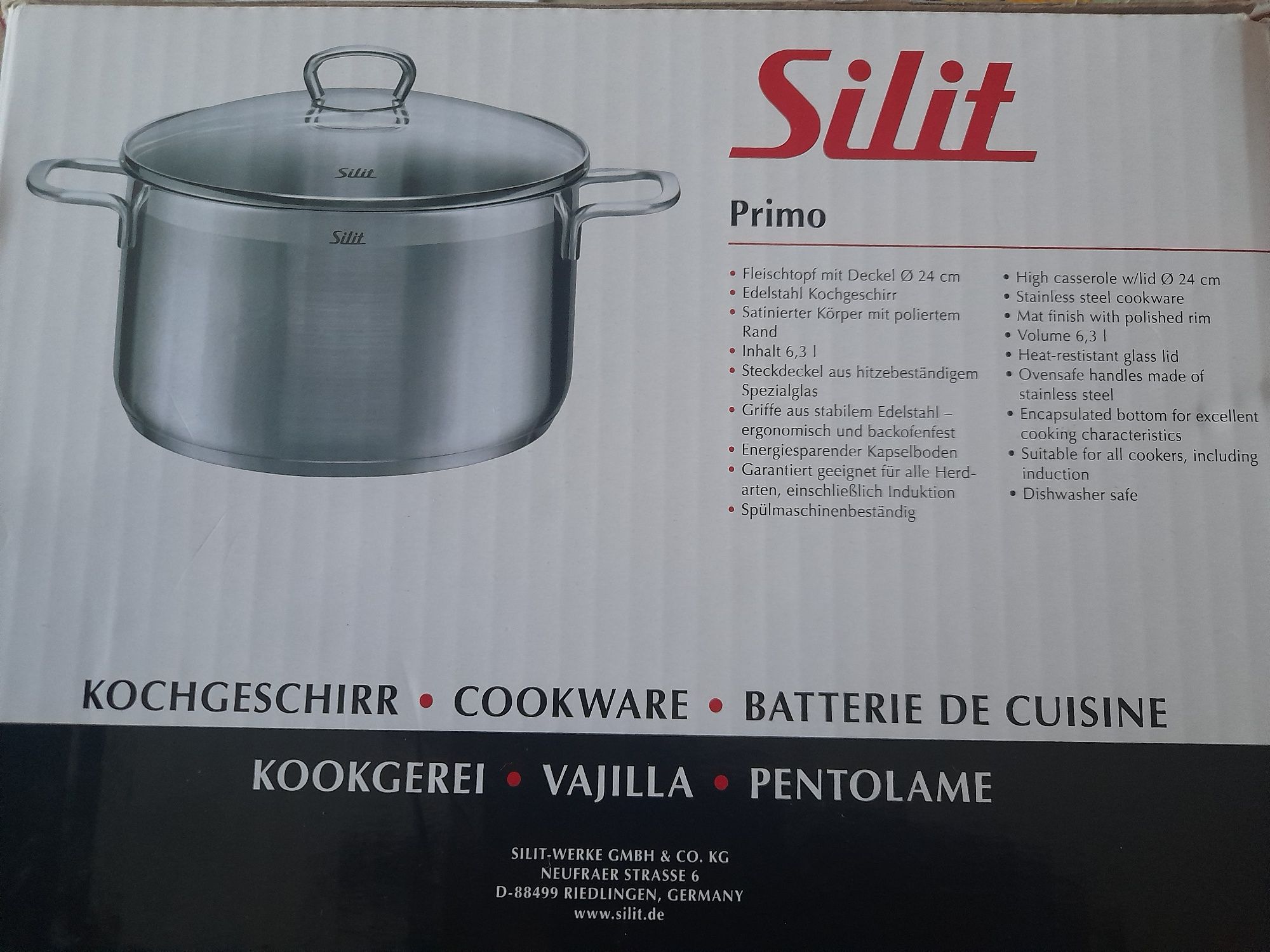 Duży garnek Sillit.