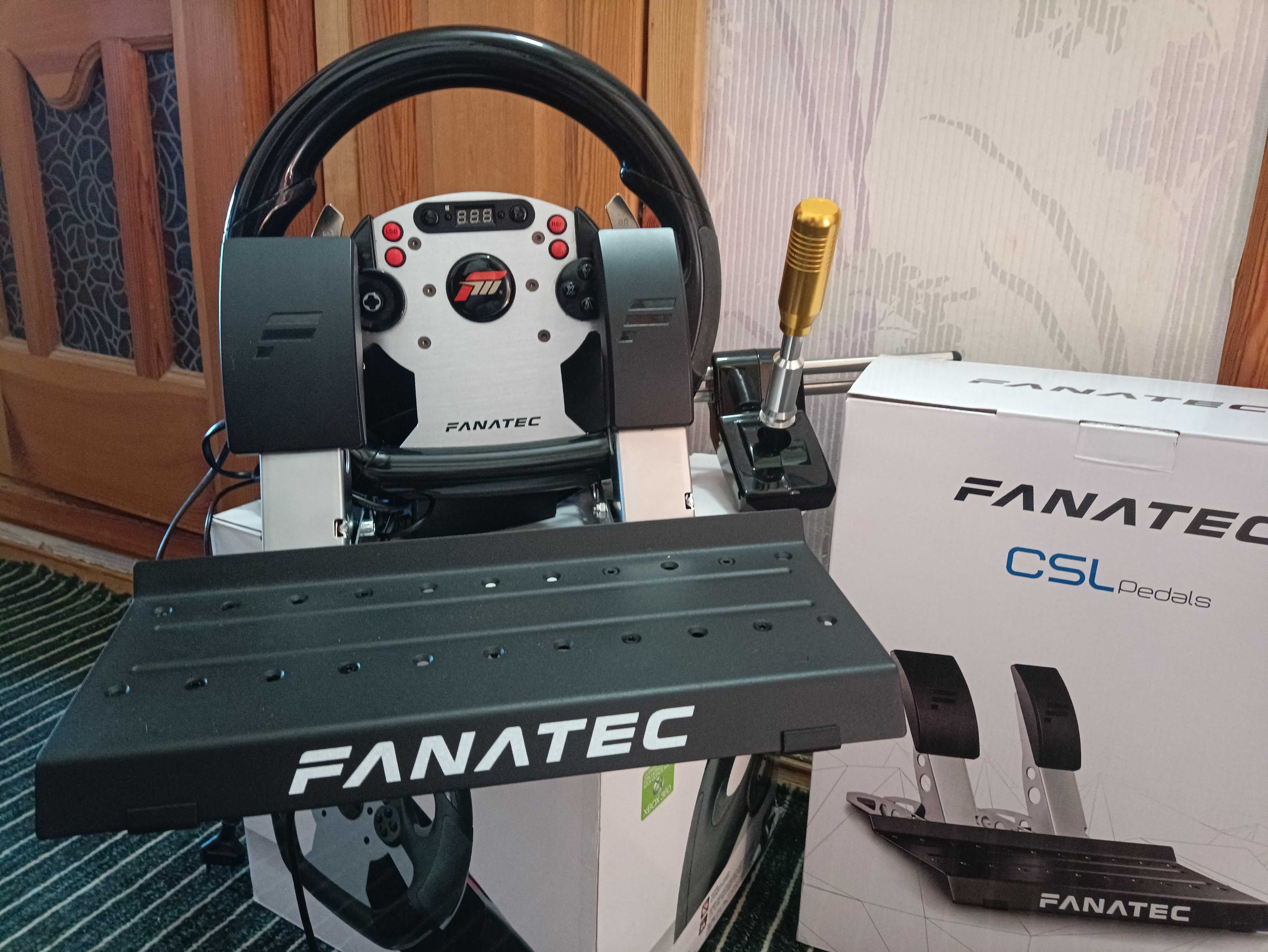 Педалі fanatec csl  нові.
