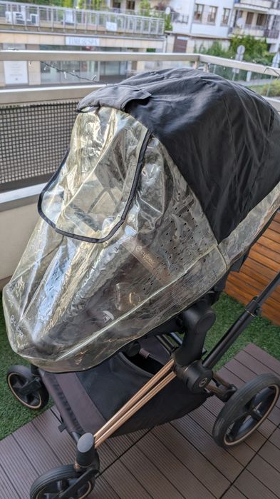 Cybex priam 2.0 golden rose wózek spacerówka I dodatki Kaiser