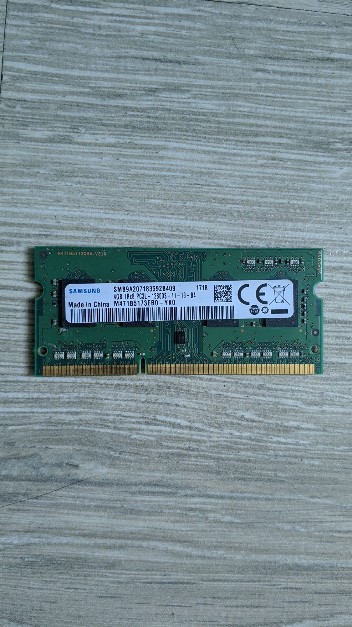 DDR3 4Gb для ноутбука