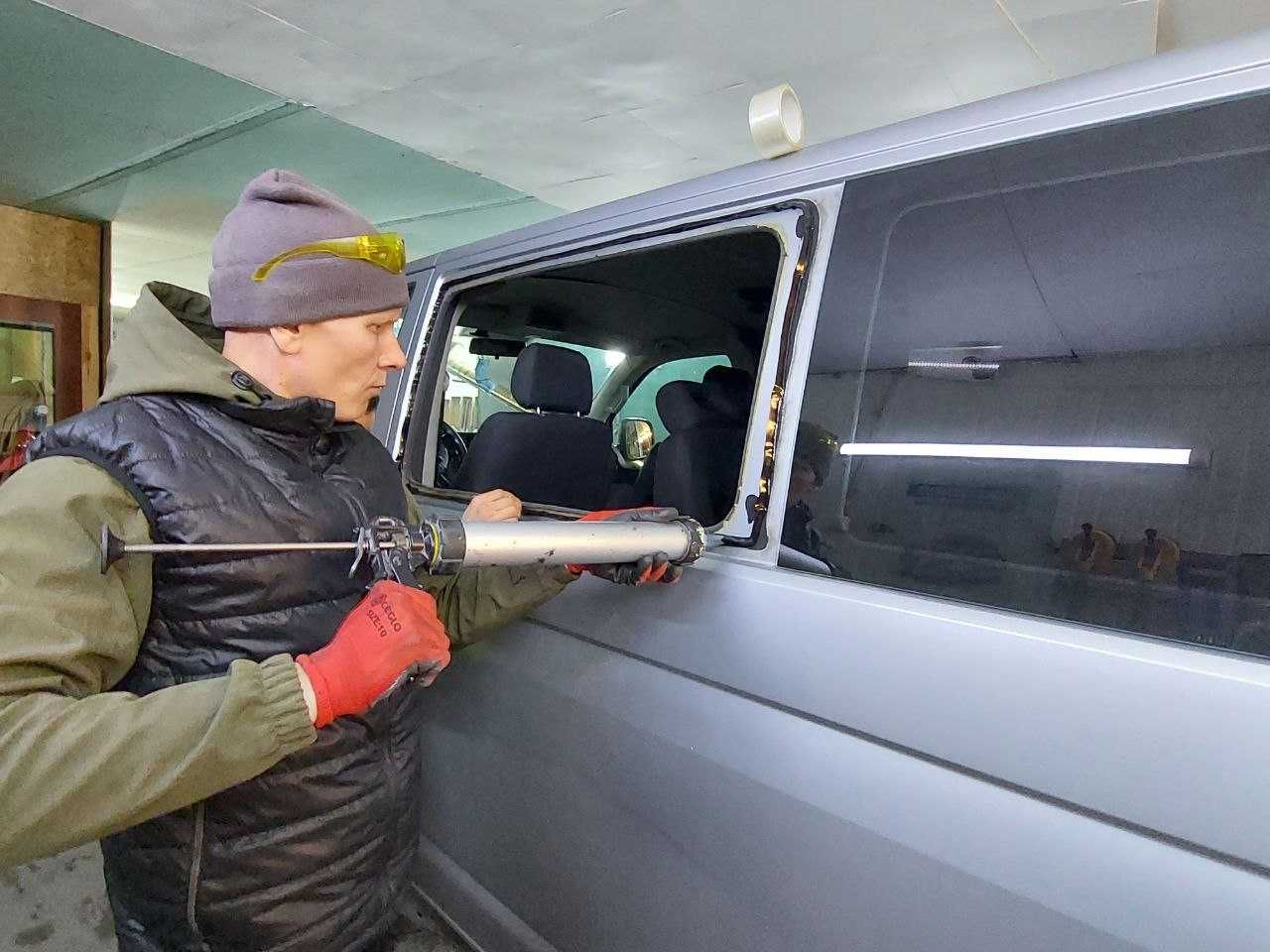Установка, продажа лобового, заднего авто стекла.