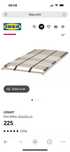 Dno lóżka Ikea Lonset 80x200