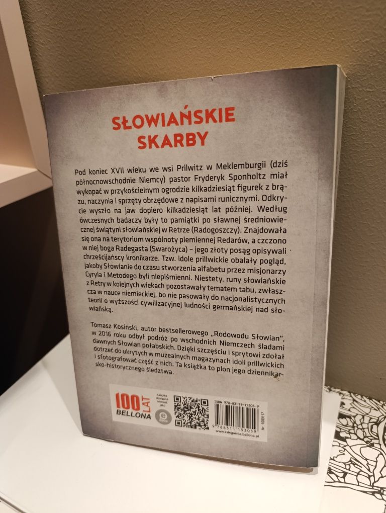 Słowiańskie Skarby Tomasz Kosiński - stan bdb, fascynująca książka