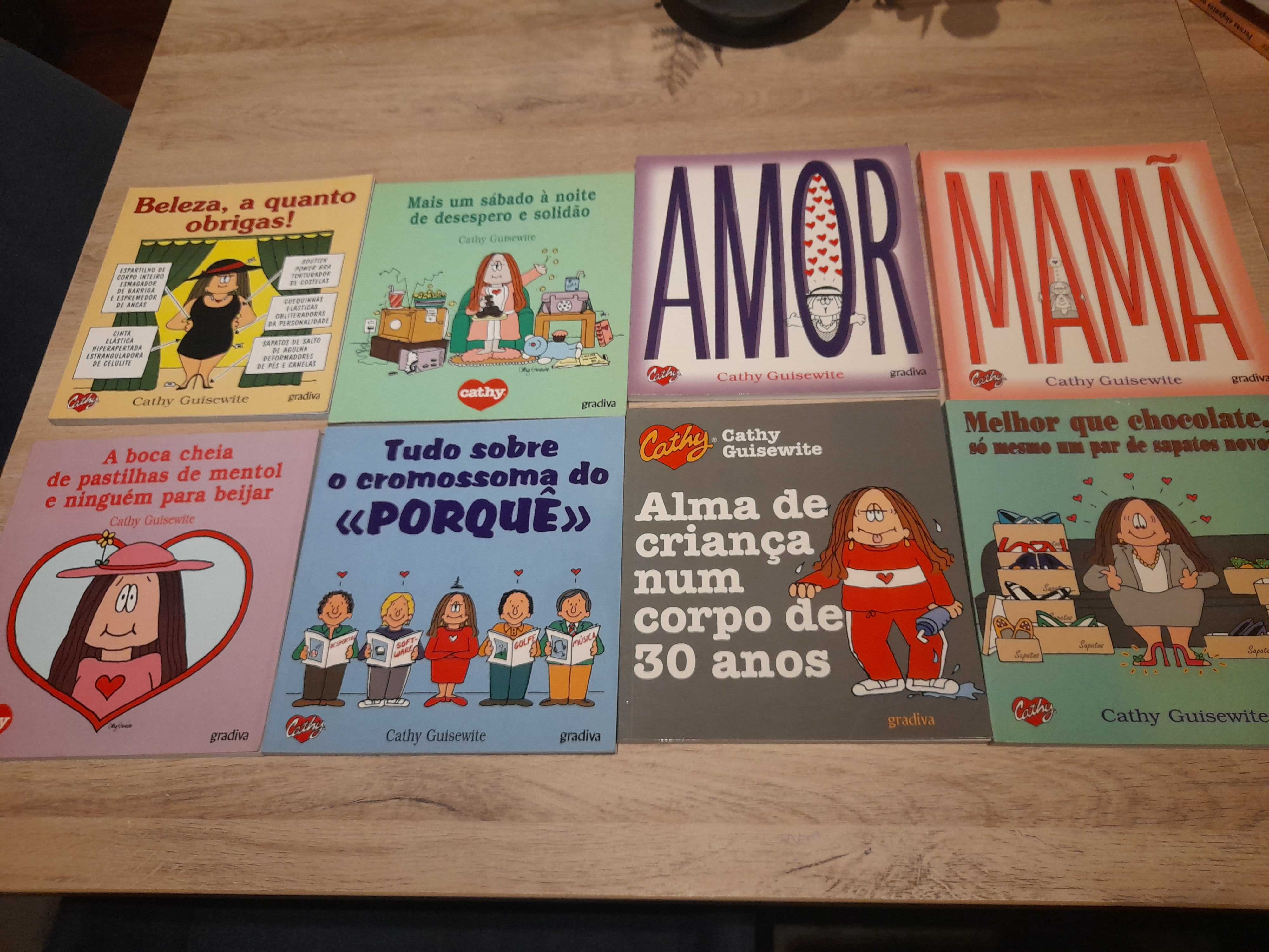 Conjunto 14 Livros Cathy Guisewite