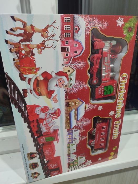 Новогодняя детская железная дорога