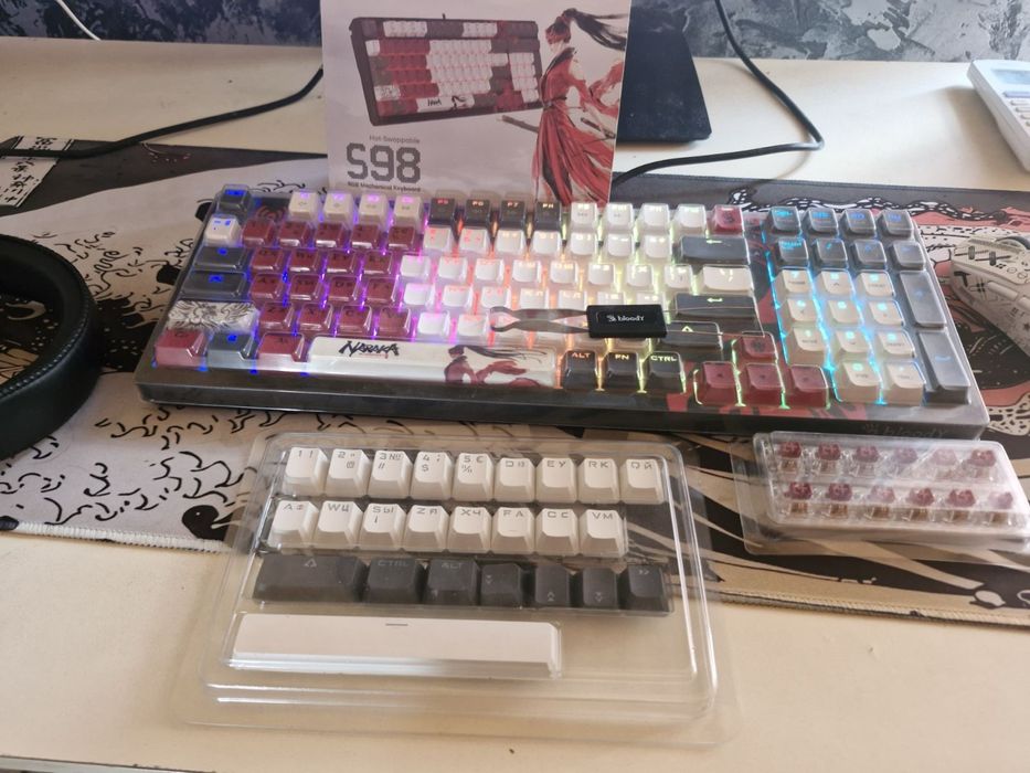 bloody sk98 mechanical keyboard ЕСТЬ ТОРГ