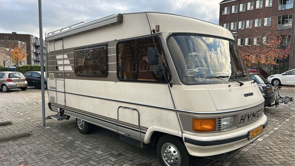 Klasyka Hymer peugeot bd stan z Nl retro Kamper 89 r