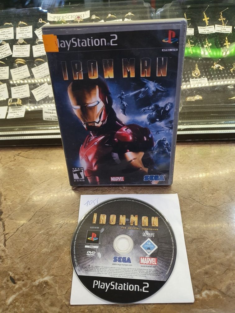 Gra gry ps2 playstation 2 Iron Man Ironman unikat