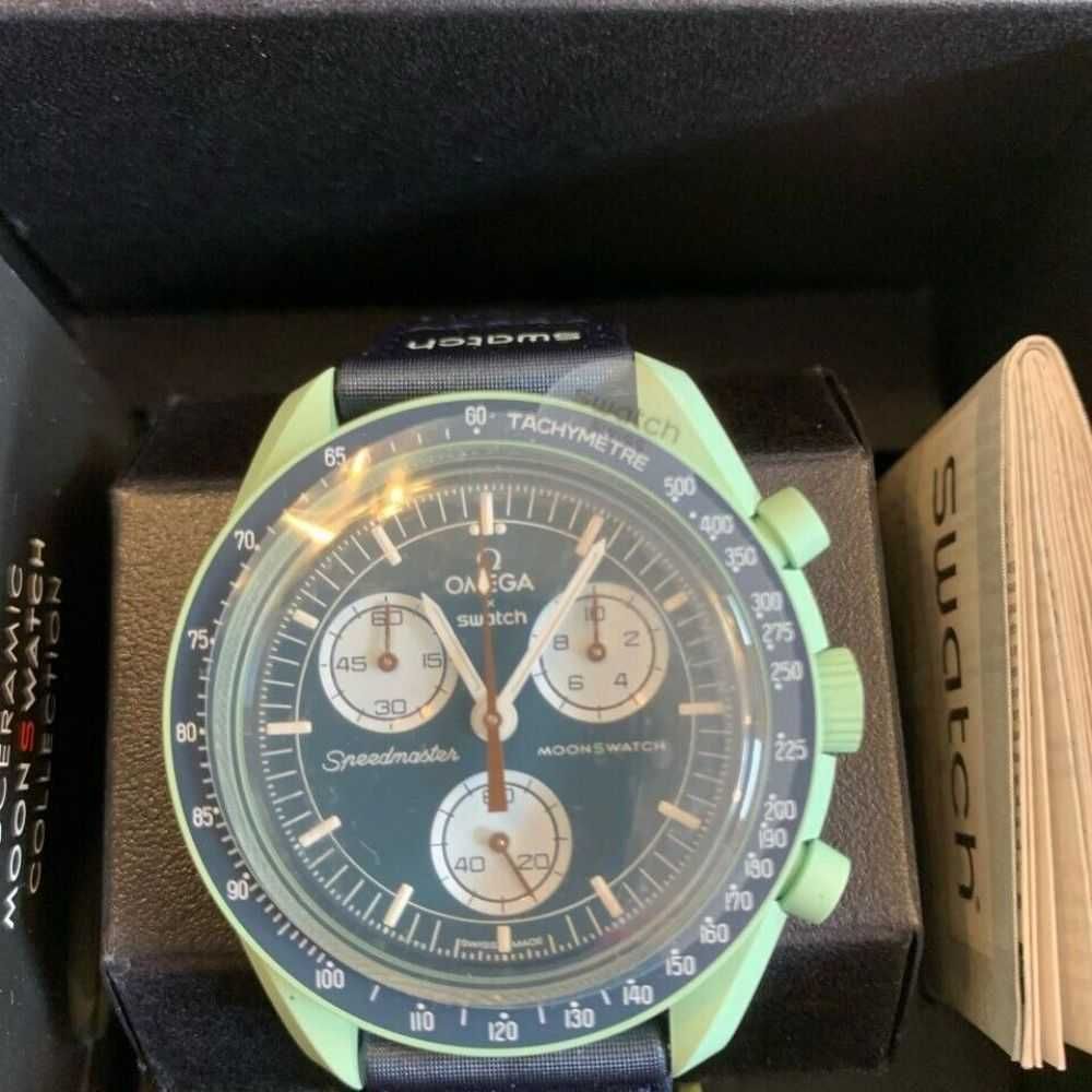 Omega x Swatch Earth SO33G100: Limitowana Kolekcja Ziemia