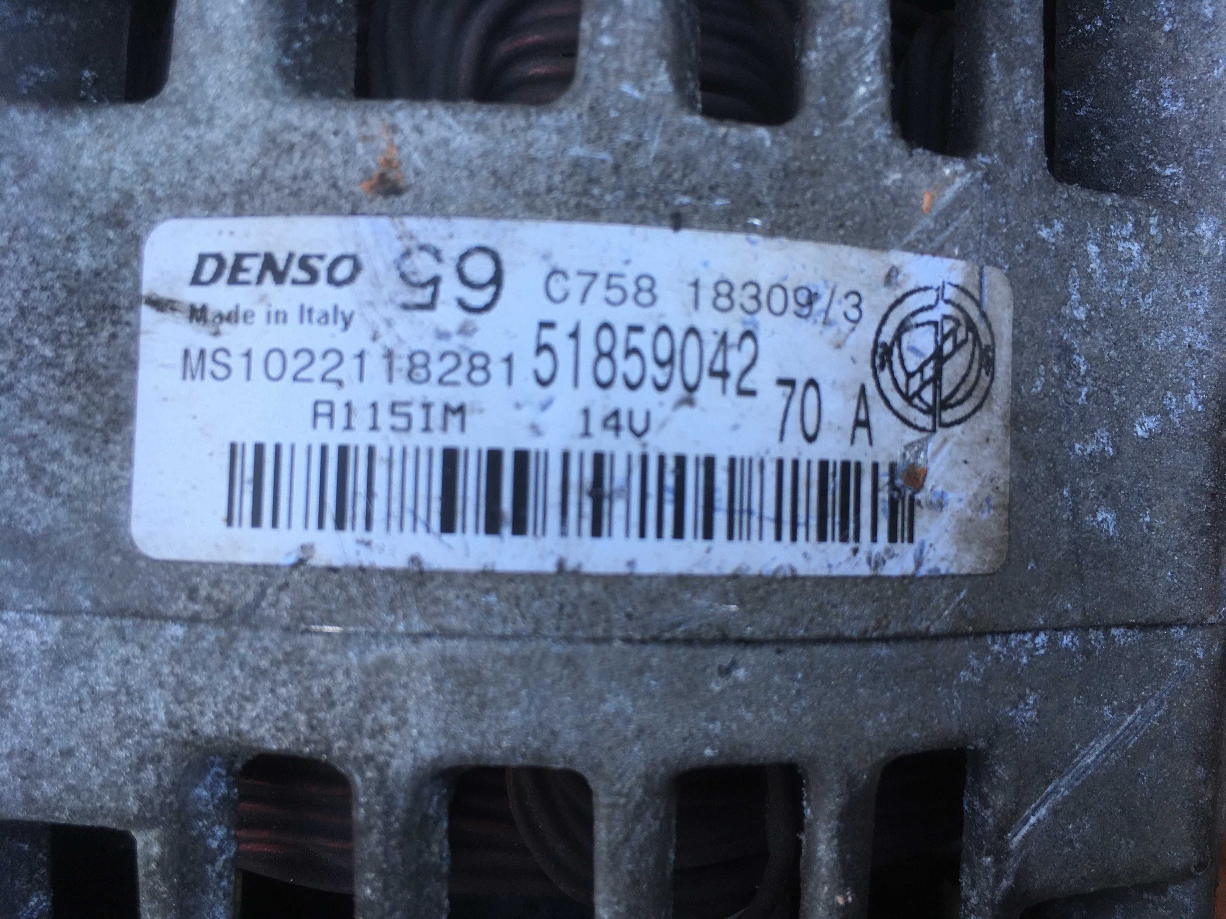 rozrusznik alternator grande punto 1,2  09 rok