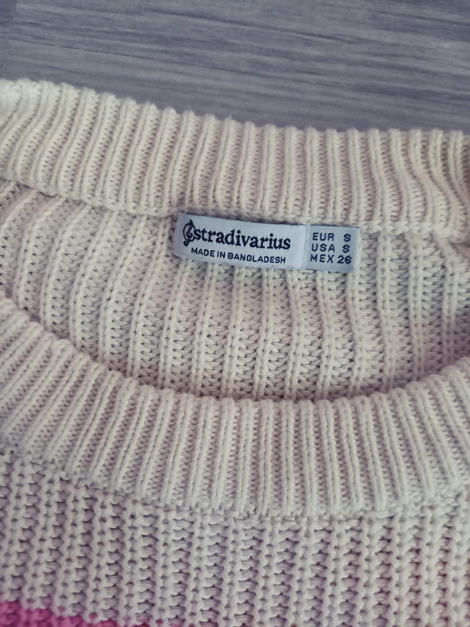 Sweter oversize stradivarius