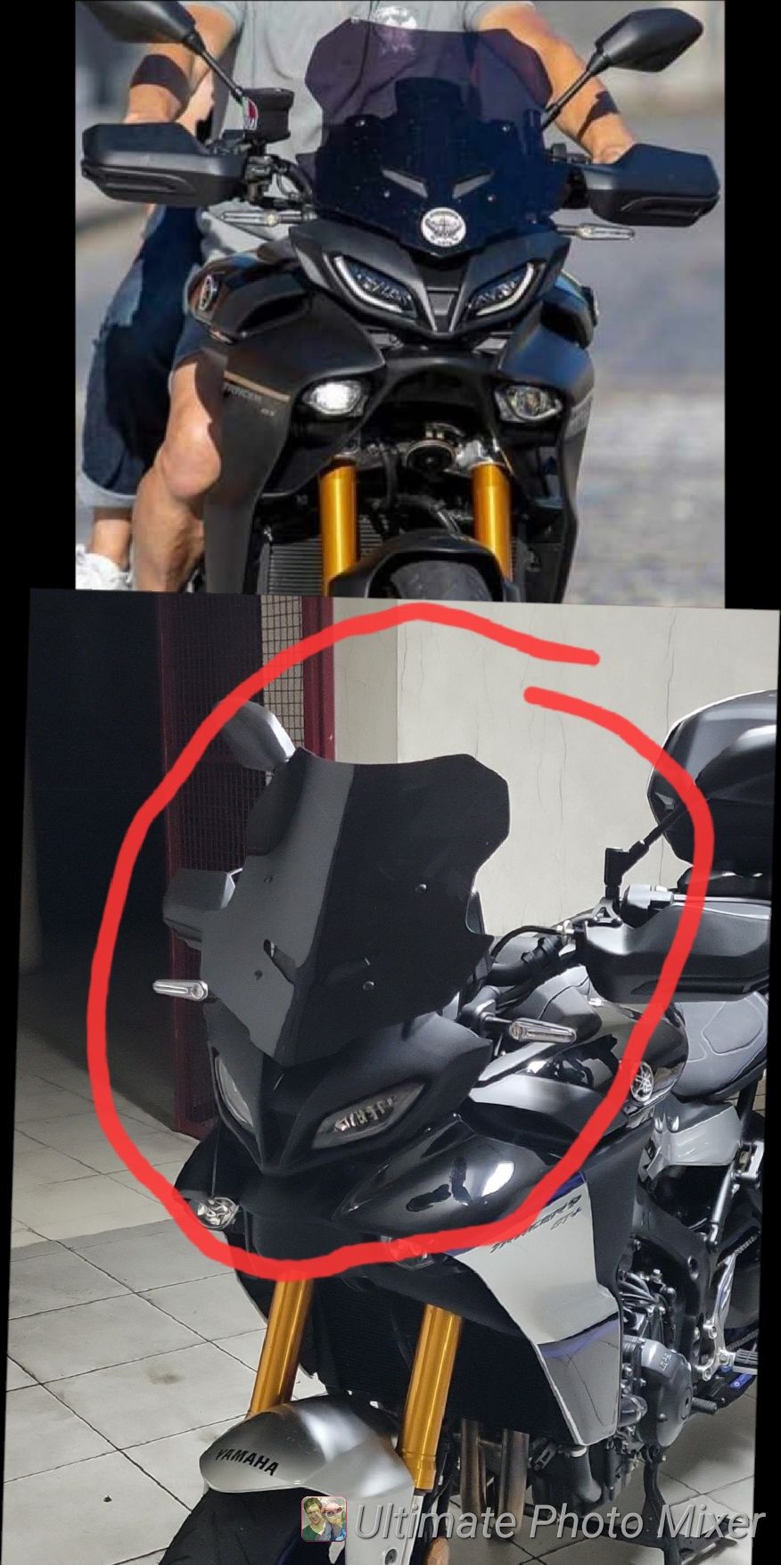 Viseira Escurecida YAMAHA TRECER