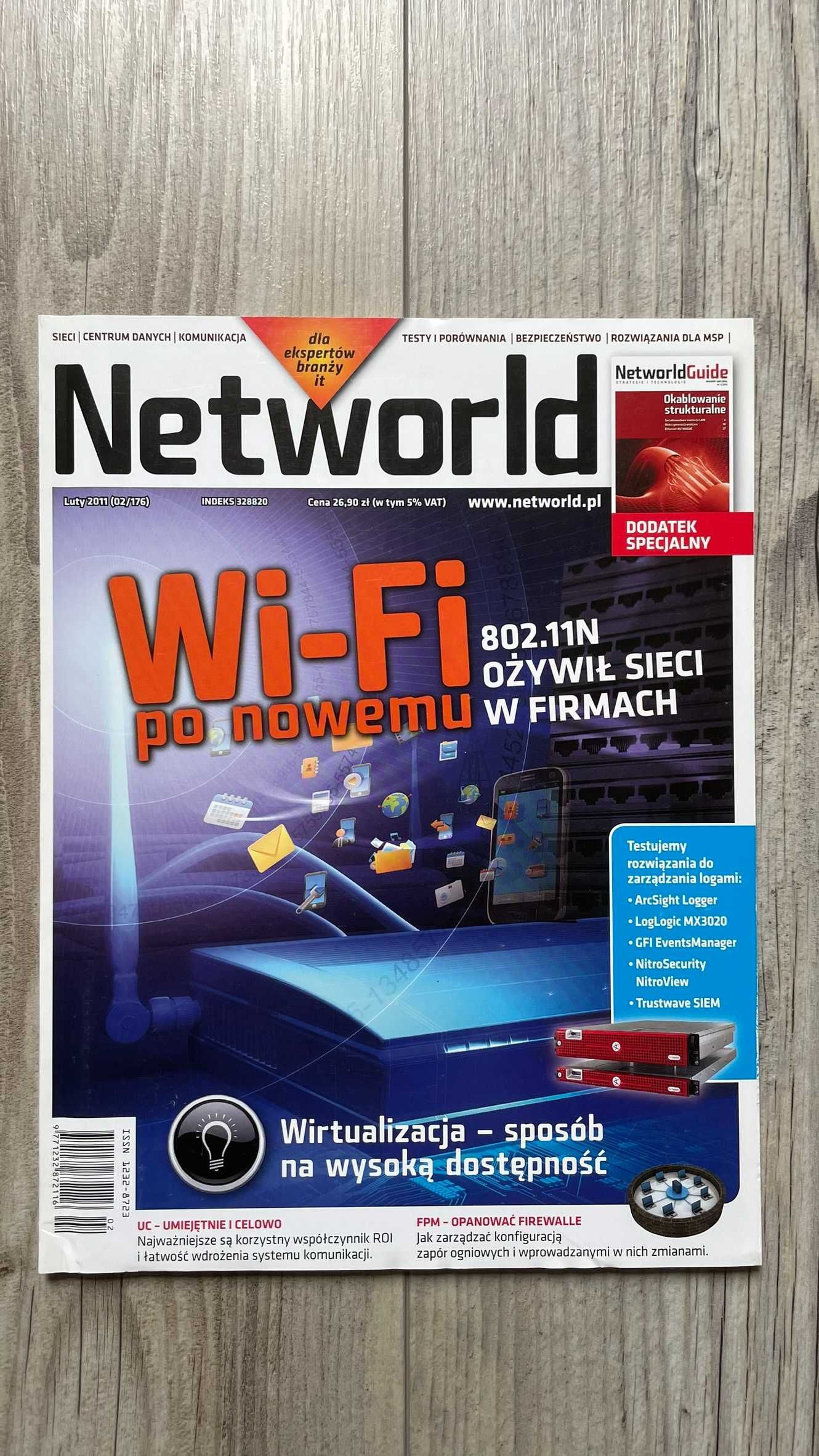 Komplet magazynów NetWorld z 2011 roku Net World