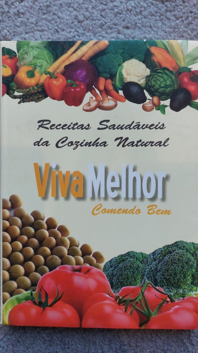 Livro "Viva melhor Comendo melhor"