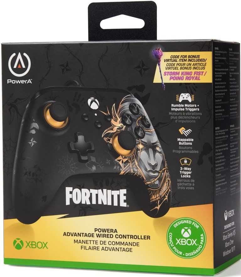 PowerA XS XO PC Pad przewodowy Advantage Fortnite Midas