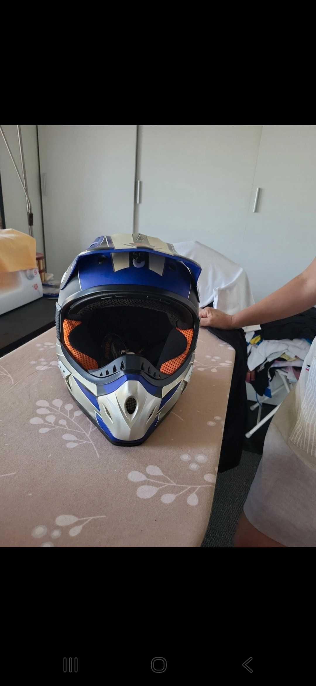 Capacete motacross