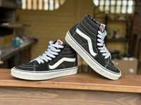 Кеды Vans Sk8 Hi Suede "Black/White" 39 размер