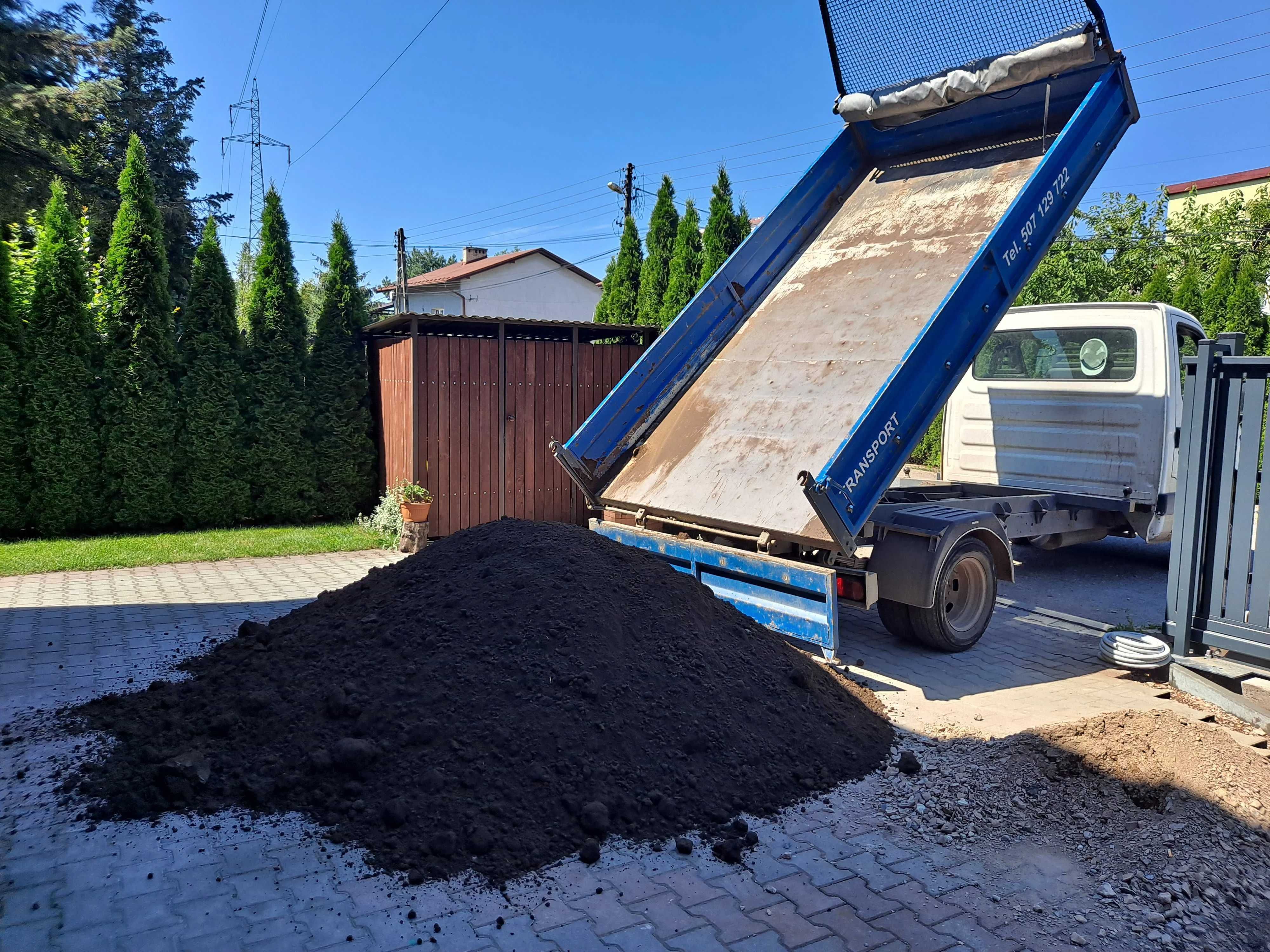 Transport Ziemi ogrodowej Kruszyw Piasku