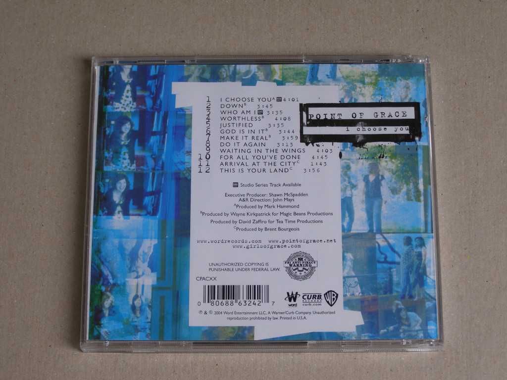 Point Of Grace I choose you /ccm