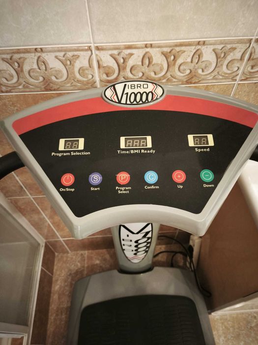 Passadeira de ginásio + plataforma vibro10000