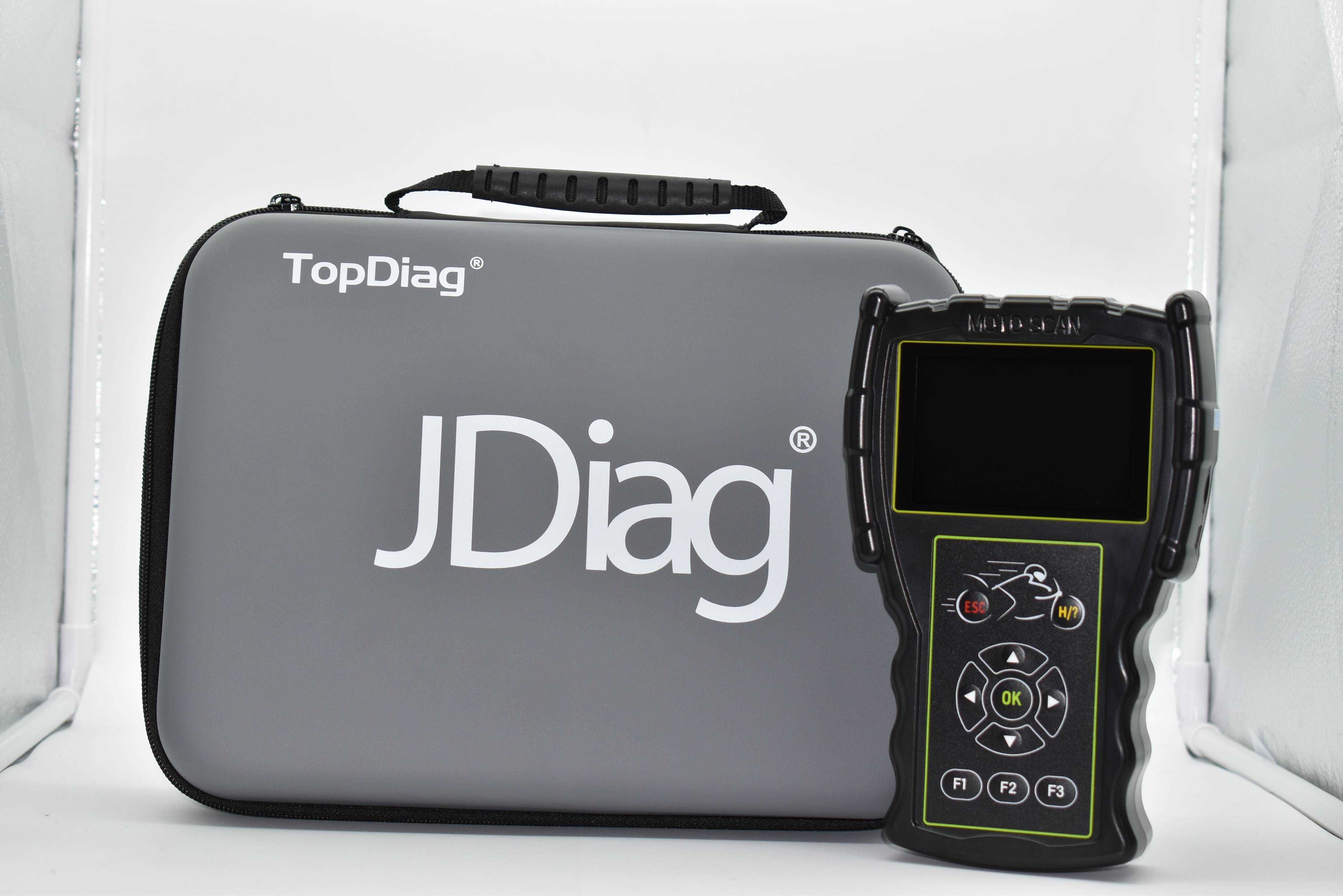 Máquina Diagnóstico Mota – OBD profissional moto + Kit Cabos