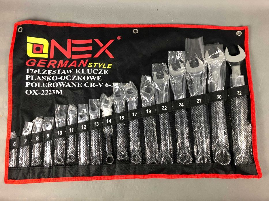 OKAZJA! PREMIUM Zestaw Kluczy Nasadowych 108 el. + Oczkowe 17 el. ONEX