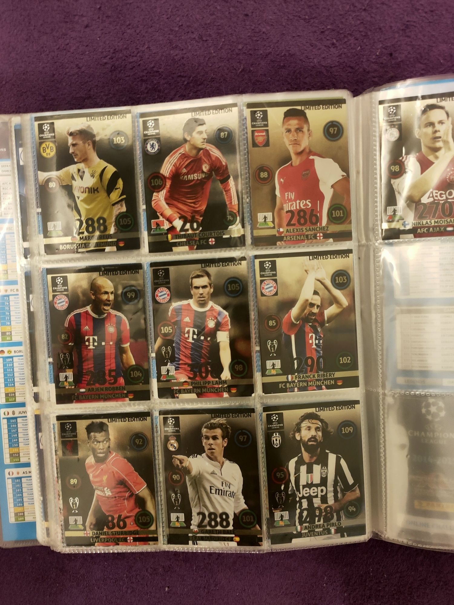 Album Panini Adrenalyn 14-15 + 339 kart!