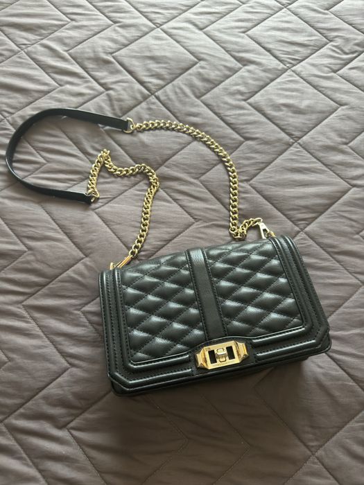 Кожанная сумка Rebecca Minkoff