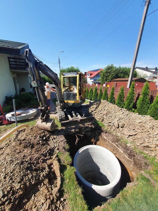 Usługi minikoparką 2.7t / Mini Koparka / Usługi