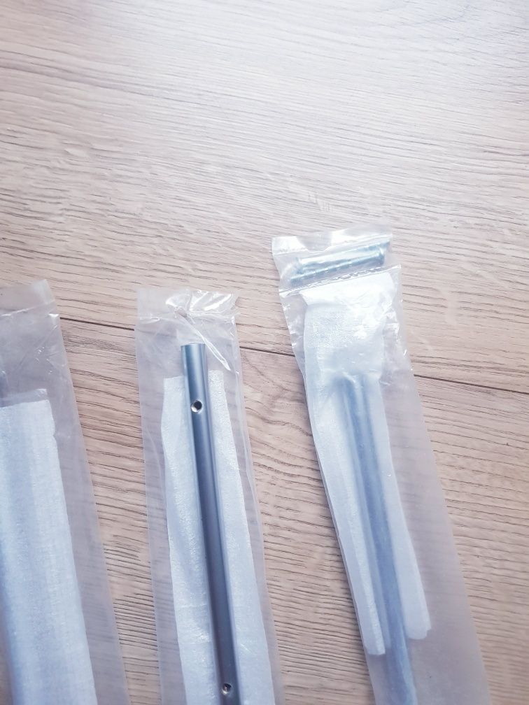 Nowe uchwyty metalowe do mebli, szafek  3 sztuk